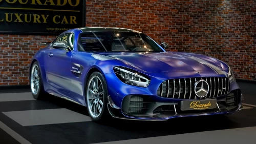 2019 Mercedes-Benz AMG GT R Pro (1 of 750): Track-Ready, Blue Exterior/ Black Interior
