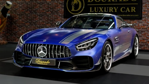 2019 Mercedes-Benz AMG GT R Pro (1 of 750): Track-Ready, Blue Exterior/ Black Interior