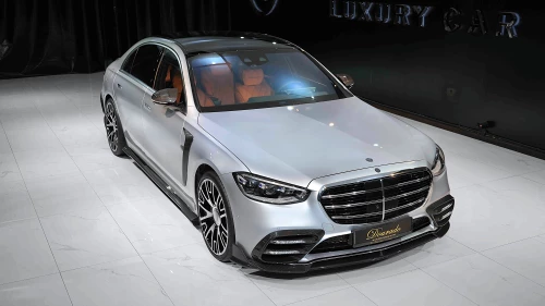 2023 Mercedes-Mansory S 500: Massage Seats, Silver Exterior 