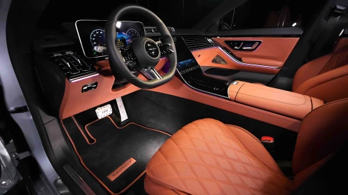 2023 Mercedes-Mansory S 500: Massage Seats, Silver Exterior 