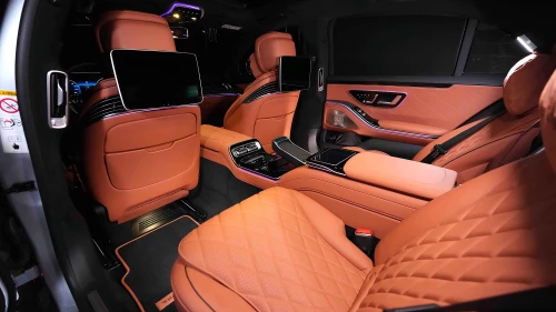 2023 Mercedes-Mansory S 500: Massage Seats, Silver Exterior 