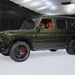 2023 Mercedes-Benz G63 AMG, Olive Green Exterior - Thumbnail 3