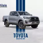 TOYOTA HILUX DC 2.4D, 2026 MODEL YEAR, SILVER COLOR - Thumbnail 1