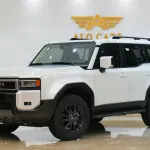 Toyota Prado Turbo 2.4L Petrol 2024 Model Year White Color Exterior  - Thumbnail 1