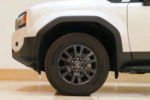 Toyota Prado Turbo 2.4L Petrol 2024 Model Year White Color Exterior 