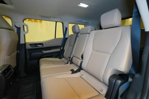 Toyota Prado Turbo 2.4L Petrol 2024 Model Year White Color Exterior 
