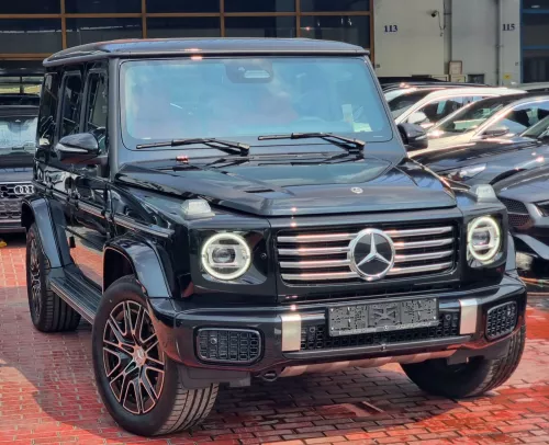 Mercedes-Benz G500 2025 Model Year, 3.0L Petrol V6, Black Color Exterior