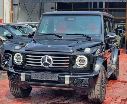 Mercedes-Benz G500 2025 Model Year, 3.0L Petrol V6, Black Color Exterior