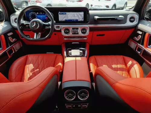 Mercedes-Benz G500 2025 Model Year, 3.0L Petrol V6, Black Color Exterior