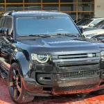 Land Rover Defender 110 P400 3.0L Petrol 2020 Model Year Black Color Exterior  - Thumbnail 1