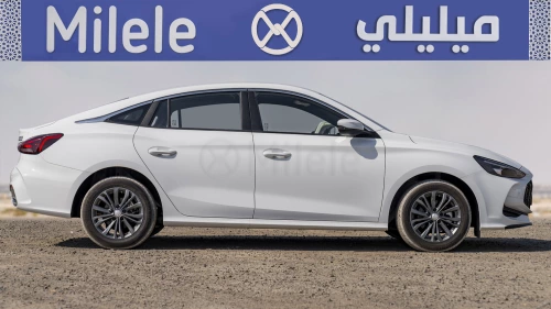  MG 5 1.5L 2025 MODEL YEAR WHITE COLOR EXTERIOR