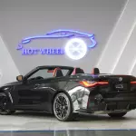 2022  BMW M4 COMPETITION, V6 SOFT-TOP CONVERTIBLE, BLACK COLOR EXTERIOR - Thumbnail 5