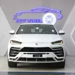 Lamborghini Urus V8, 2021  Model Year, White Color Exterior - Thumbnail 2