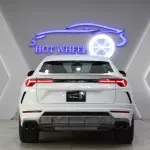 Lamborghini Urus V8, 2021  Model Year, White Color Exterior - Thumbnail 3
