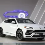 Lamborghini Urus V8, 2021  Model Year, White Color Exterior - Thumbnail 4