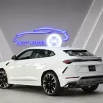Lamborghini Urus V8, 2021  Model Year, White Color Exterior - Thumbnail 5