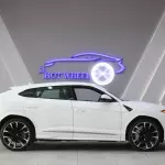 Lamborghini Urus V8, 2021  Model Year, White Color Exterior - Thumbnail 6