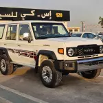 Toyota Land Cruiser LC76 4.0L Petrol 2025 Model Year White Color Exterior - Thumbnail 3