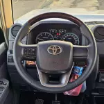 Toyota Land Cruiser LC76 4.0L Petrol 2025 Model Year White Color Exterior - Thumbnail 12
