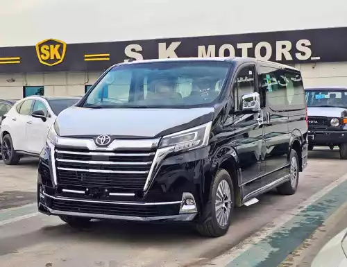 Toyota Granvia Premium Luxury 3.5L Petrol V6 2026 Model Year Black Color Exterior