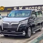 Toyota Granvia Premium Luxury 3.5L Petrol V6 2026 Model Year Black Color Exterior - Thumbnail 1
