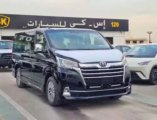 Toyota Granvia Premium Luxury 3.5L Petrol V6 2026 Model Year Black Color Exterior