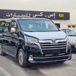 Toyota Granvia Premium Luxury 3.5L Petrol V6 2026 Model Year Black Color Exterior - Thumbnail 3