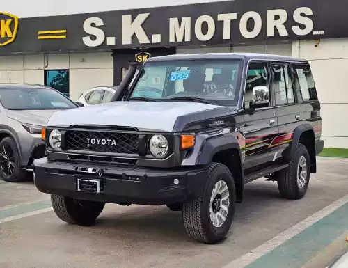 Toyota Land Cruiser 76 Hard Top 4.0L Petrol 2025 Model Year Gray Color Exterior