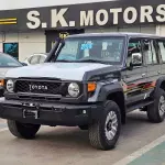 Toyota Land Cruiser 76 Hard Top 4.0L Petrol 2025 Model Year Gray Color Exterior - Thumbnail 1