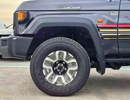 Toyota Land Cruiser 76 Hard Top 4.0L Petrol 2025 Model Year Gray Color Exterior