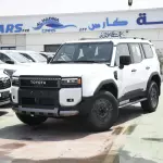 Toyota Prado 2.4L Adventure Twin turbo 2025 Model Year White Color Exterior - Thumbnail 1