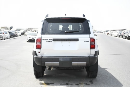 Toyota Prado 2.4L Adventure Twin turbo 2025 Model Year White Color Exterior