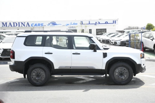 Toyota Prado 2.4L Adventure Twin turbo 2025 Model Year White Color Exterior