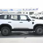 Toyota Prado 2.4L Adventure Twin turbo 2025 Model Year White Color Exterior - Thumbnail 4