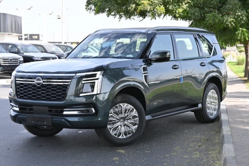 Nissan Patrol LE Titanium 3.5TT 2025 Model Year, Green Color