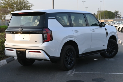 Nissan Patrol XE 3.5TT, 2026 Model Year, White Color