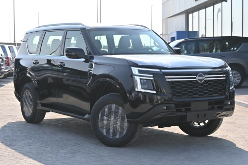 Nissan Patrol SE Type 2 3.8L, 2025 Model Year, Black Color