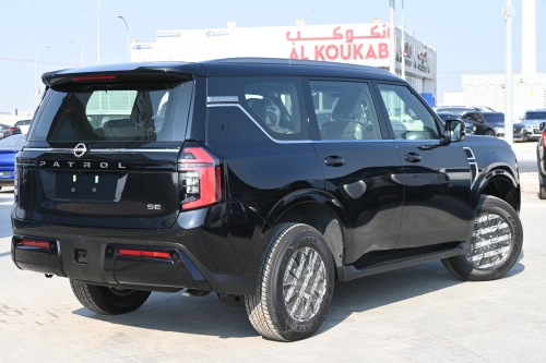 Nissan Patrol SE Type 2 3.8L, 2025 Model Year, Black Color