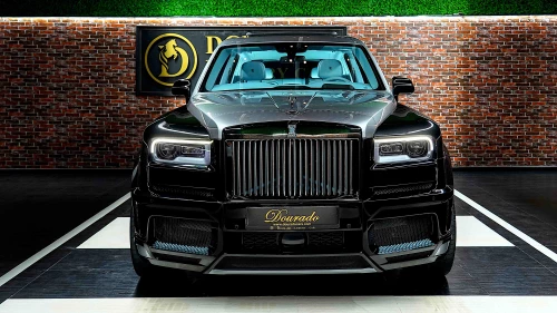 2022 Rolls Royce Cullinan Black Badge, Novitec Edition, Black & Silver Exterior