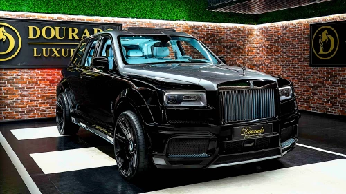 2022 Rolls Royce Cullinan Black Badge, Novitec Edition, Black & Silver Exterior