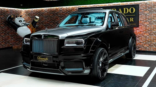 2022 Rolls Royce Cullinan Black Badge, Novitec Edition, Black & Silver Exterior