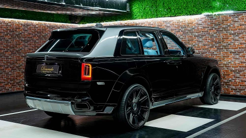 2022 Rolls Royce Cullinan Black Badge, Novitec Edition, Black & Silver Exterior
