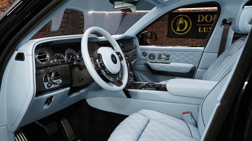 2022 Rolls Royce Cullinan Black Badge, Novitec Edition, Black & Silver Exterior