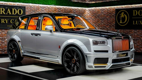 2022 Rolls Royce Cullinan Black Badge, Novitec Edition, Jubilee Silver Exterior