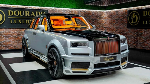 2022 Rolls Royce Cullinan Black Badge, Novitec Edition, Jubilee Silver Exterior