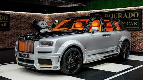 2022 Rolls Royce Cullinan Black Badge, Novitec Edition, Jubilee Silver Exterior