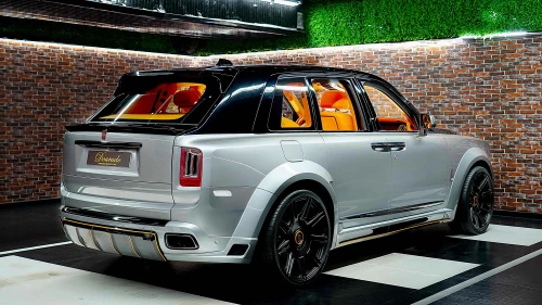 2022 Rolls Royce Cullinan Black Badge, Novitec Edition, Jubilee Silver Exterior