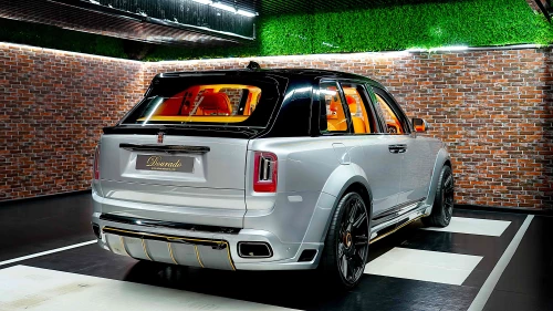 2022 Rolls Royce Cullinan Black Badge, Novitec Edition, Jubilee Silver Exterior