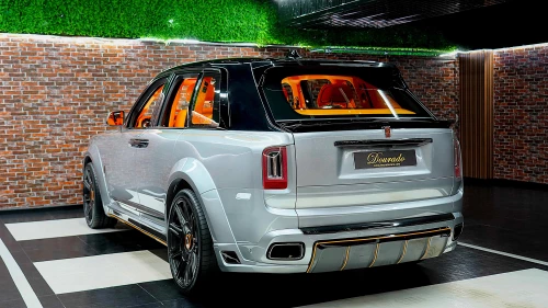 2022 Rolls Royce Cullinan Black Badge, Novitec Edition, Jubilee Silver Exterior