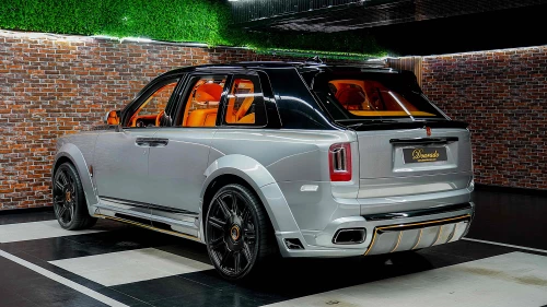 2022 Rolls Royce Cullinan Black Badge, Novitec Edition, Jubilee Silver Exterior